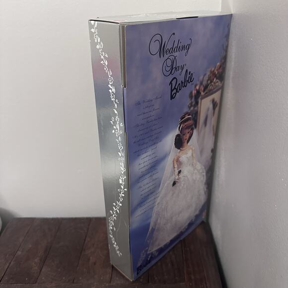 Wedding Day Barbie Doll Collector Edition 1996 Fashion Repro 1961 NIB Red Hair - Picture 7 of 16